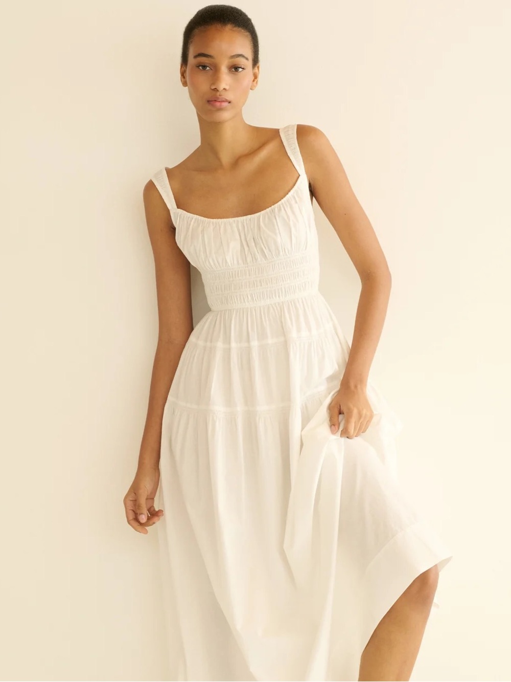 NEW DOEN Clover Dress In Salt Size S - Picture 10 of 17